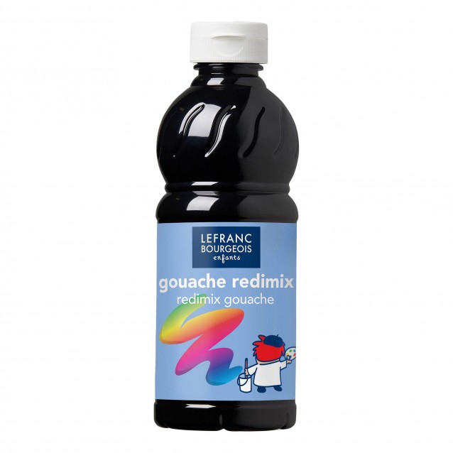 Lefranc & Bourgeois 500ml Τέμπερα Redimix 265 Black