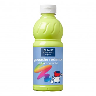 Lefranc & Bourgeois 500ml Τέμπερα Redimix 19/163 Fluo Yellow