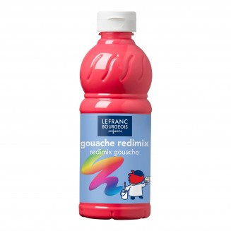 Lefranc & Bourgeois 500ml Τέμπερα Redimix 22/408 Fluo Pink