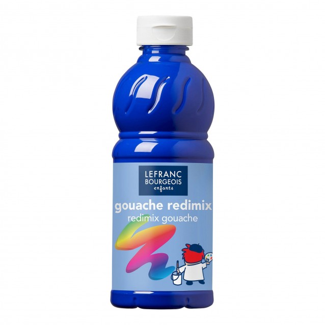 Lefranc & Bourgeois 500ml Τέμπερα Redimix 064 Cobalt Blue