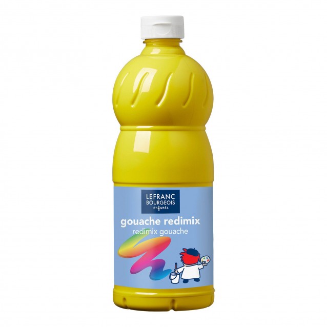 Lefranc & Bourgeois 1lt Τέμπερα Redimix 153 Primary Yellow