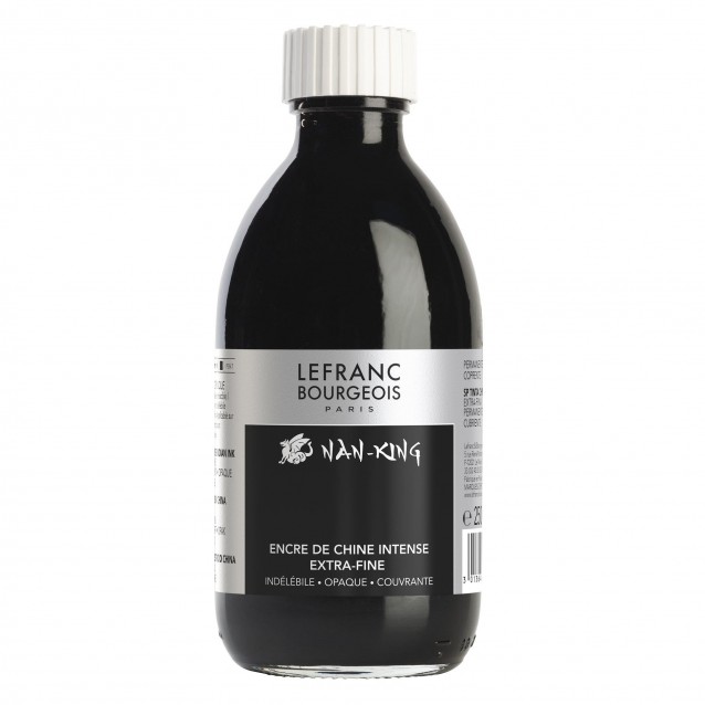 Lefranc & Bourgeois 250ml Μαύρη Σινική Μελάνη Nan-King