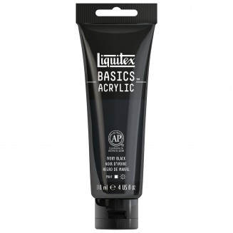 Liquitex Basics 118ml Acrylic 244 Ivory Black