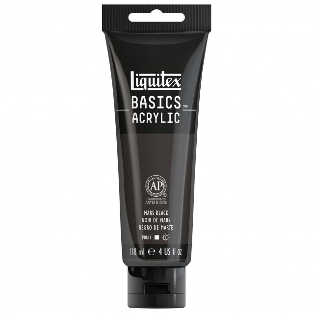 Liquitex Basics 118ml Acrylic 276 Mars Black