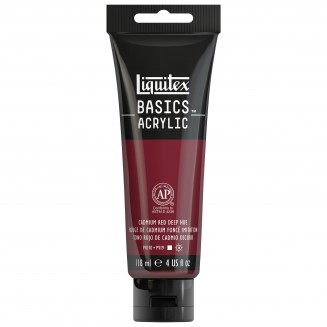 Liquitex Basics 118ml Acrylic 311 Cadmium Red Deep Hue