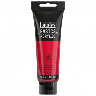 Liquitex Basics 118ml Acrylic 415 Primary Red