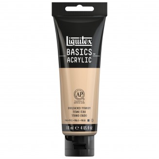 Liquitex Basics 118ml Acrylic 434 Unbleached Titanium