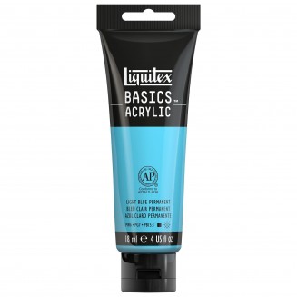 Liquitex Basics 118ml Acrylic 770 Light Blue Permanent