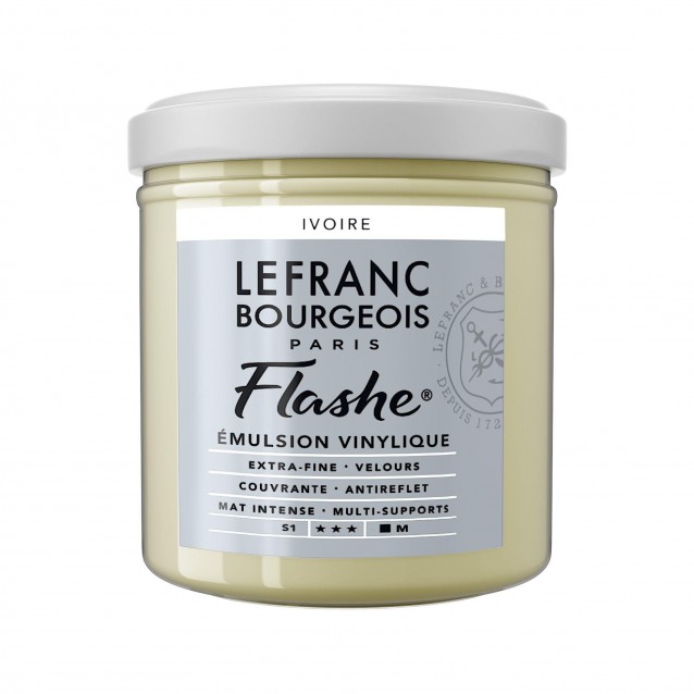 Lefranc & Bourgeois 125ml Flashe Acrylic 019 Series 1 Ivory