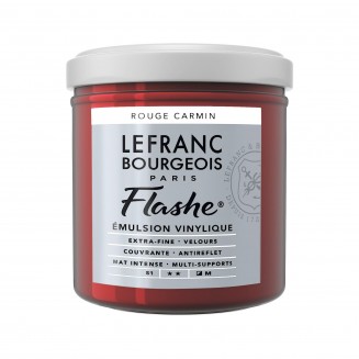 Lefranc & Bourgeois 125ml Flashe Acrylic 366 Series 1 Red Carmine