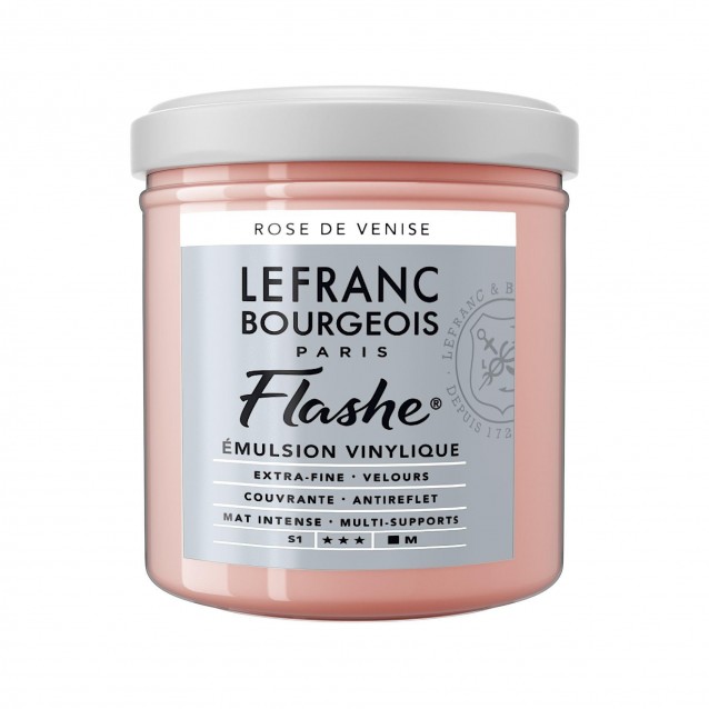 Lefranc & Bourgeois 125ml Flashe Acrylic 335 Series 1 Venetian Pink