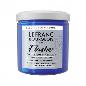 Lefranc & Bourgeois 125ml Flashe Acrylic 064 Series 1 Cobalt Blue Hue