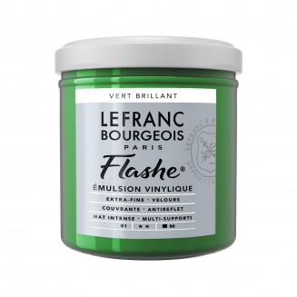 Lefranc & Bourgeois 125ml Flashe Acrylic 558 Series 1 Brilliant Green