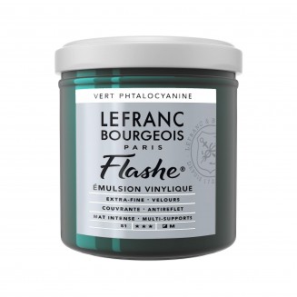 Lefranc & Bourgeois 125ml Flashe Acrylic 598 Series 1 Phtalocyanine Green