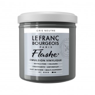 Lefranc & Bourgeois 125ml Flashe Acrylic 258 Series 1 Neutral Grey