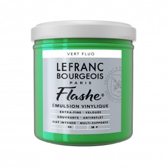 Lefranc & Bourgeois 125ml Flashe Acrylic 565 Series 3 Fluorescent Green