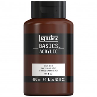 Liquitex Basics 400ml Acrylic 128 Burnt Umber