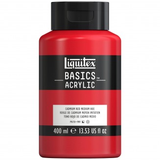 Liquitex Basics 400ml Acrylic 151 Cadmium Red