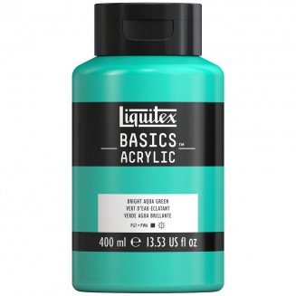 Liquitex Basics 400ml Acrylic 660 Bright Aqua Green