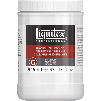 Liquitex Professional 946ml Gloss Super Heavy Gel Medium