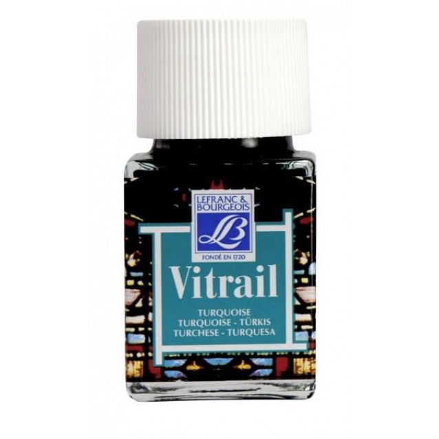 Lefranc & Bourgeois 50ml Vitrail 050 Turquoise