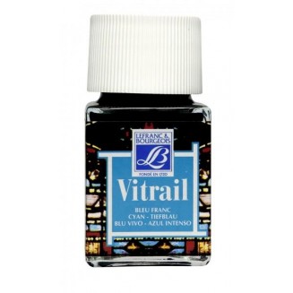 Lefranc & Bourgeois 50ml Vitrail 087 Cyan