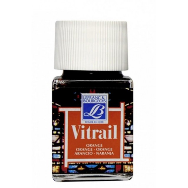 Lefranc & Bourgeois 50ml Vitrail 201 Orange