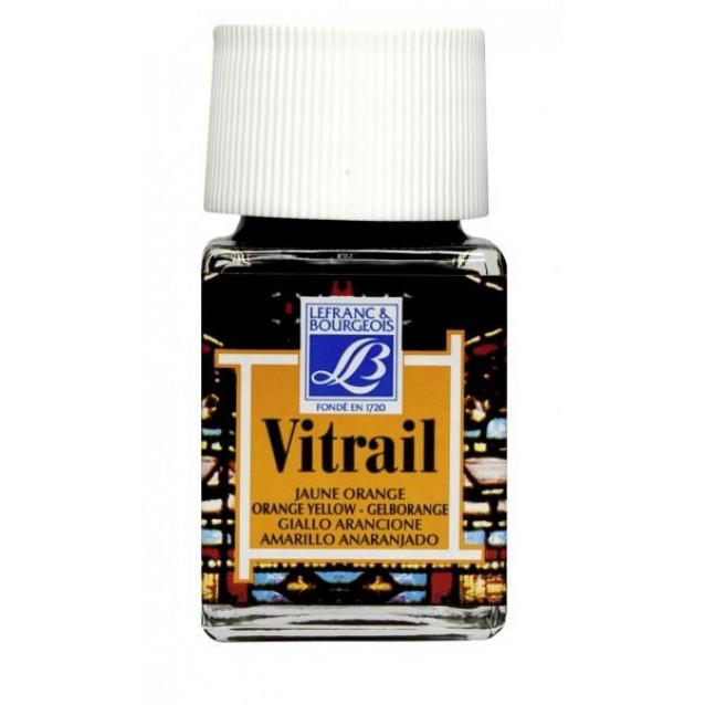 Lefranc & Bourgeois 50ml Vitrail 231 Orange Yellow