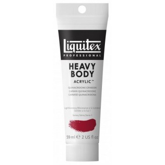 Liquitex Professional 59ml Heavy Body Acrylics 110 Quinacridone Crimson Series 3