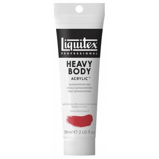 Liquitex Professional 59ml Heavy Body Acrylics 112 Quinacridone Red Series 3