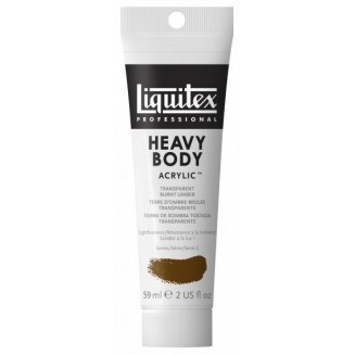 Liquitex Professional 59ml Heavy Body Acrylics 130 Transparent Burnt Umber Series 2