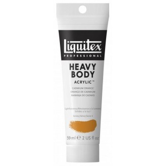 Liquitex Professional 59ml Heavy Body Acrylics 150 Cadmium Orange Series 4