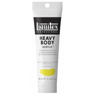 Liquitex Professional 59ml Heavy Body Acrylics 160 Cadmium Yellow Light Series 3