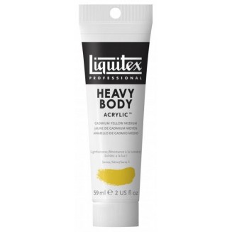 Liquitex Professional 59ml Heavy Body Acrylics 161 Cadmium Yellow Medium Series 3