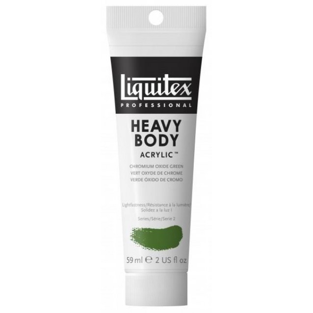 Liquitex Professional 59ml Heavy Body Acrylics 166 Chrome Oxide Green Series 2