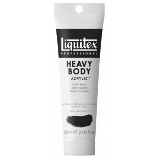 Liquitex Professional 59ml Heavy Body Acrylics 244 Ivory Black Series 1