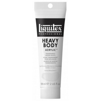 Liquitex Professional 59ml Heavy Body Acrylics 430 Transparent Mixing White Series 1