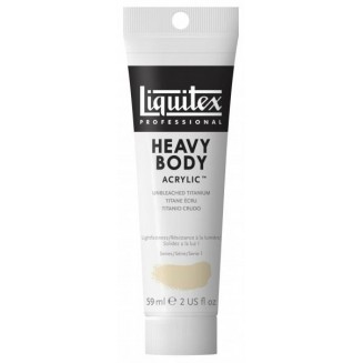 Liquitex Professional 59ml Heavy Body Acrylics 434 Titanium White Unbleached Series 1