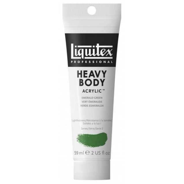 Liquitex Professional 59ml Heavy Body Acrylics 450 Emerald Green Series 2