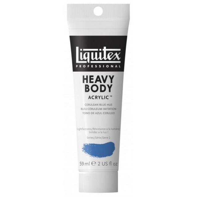 Liquitex Professional 59ml Heavy Body Acrylics 470 Cerulean Blue Hue Series 2