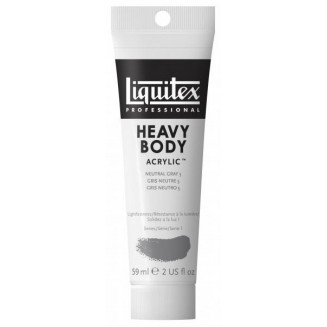 Liquitex Professional 59ml Heavy Body Acrylics 599 Neutral Gray 5 Series 1