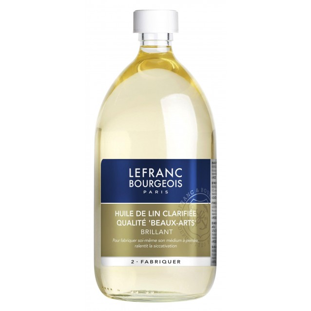 Lefranc & Bourgeois 1lt Λινέλαιο (Linseed Oil Clarified)