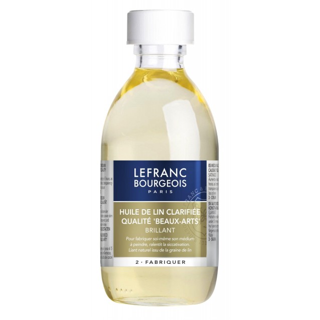 Lefranc & Bourgeois 250ml Λινέλαιο (Linseed Oil Clarified)