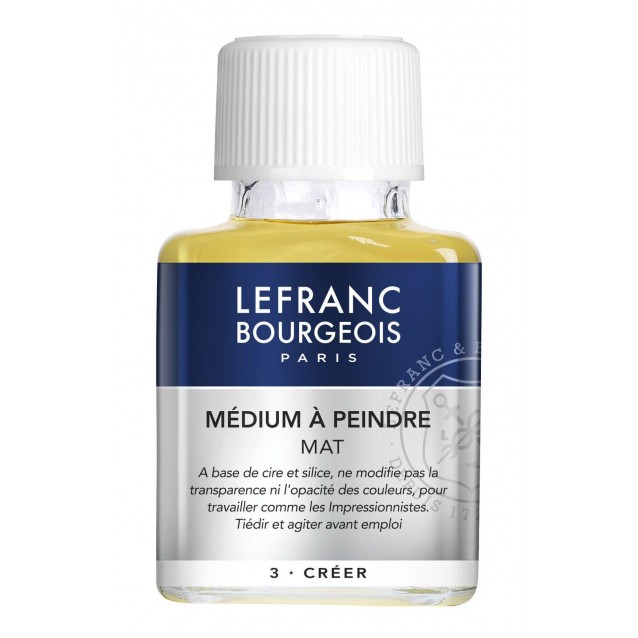 Lefranc & Bourgeois 75ml Matt Painting Medium