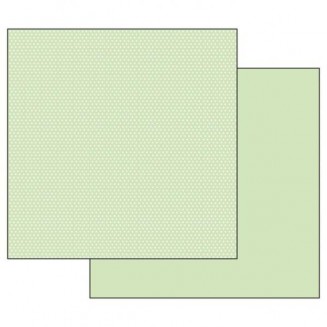 Stamperia Χαρτί Scrapbooking 30,5x30,5cm Διπλής Όψης Texture Green Hearts