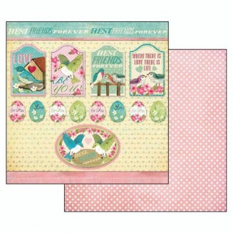 Stamperia Χαρτί Scrapbooking 30,5x30,5cm Διπλής Όψης 