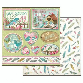 Stamperia Χαρτί Scrapbooking 30,5x30,5cm Διπλής Όψης 