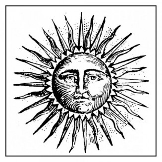 Stamperia Σφραγίδα Υψηλής Ανάλυσης 10x10cm Sun