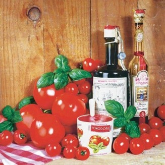 Ambiente 20 Χαρτοπετσέτες 33x33cm 3φύλλες Pomodori FSC