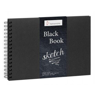 Hahnemuhle Black Book Σπιράλ 30 Φύλλα A4 (21Χ29,7 cm) 250gr